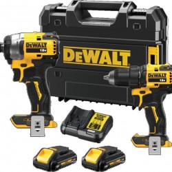 ΔΡΑΠΑΝΟΚΑΤΣΑΒΙΔΟ+ΚΑΤΣΑΒΙΔΙ DEWALT DCK2062Ρ2T ΜΕ 2 ΜΠΑΤΑΡΙΕΣ 5Α DCD709+ DCF809