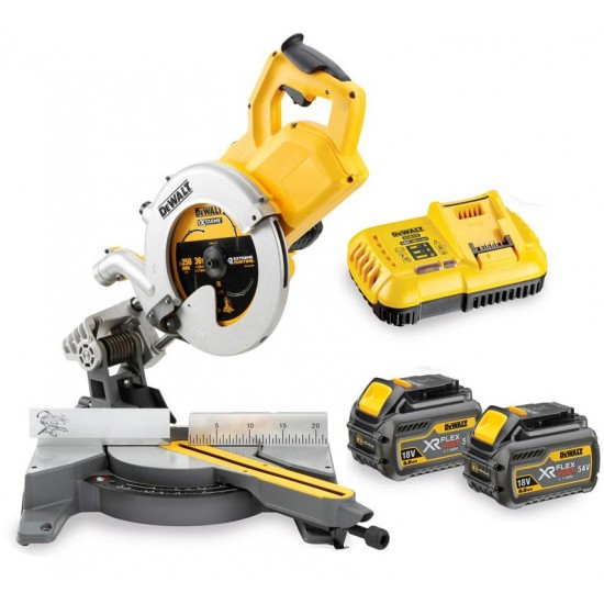 ΦΟΡΗΤΟ ΔΙΣΚΟΠΡΙΟΝΟ 250mm 54V 6.0AH XR FLEXVOLT  DEWALT DCS778T2