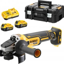 Γωνιακός τροχός XR Brushless 125mm (2x5.0Ah) Dewalt DCG405P2
