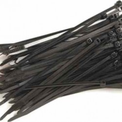 ΔΕΜΑΤΙΚΑ 280 X 3,5mm ΜΑΥΡΟ σετ 100 τεμ