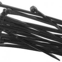 ΔΕΜΑΤΙΚΑ 360 X 3,5mm ΜΑΥΡΟ σετ 100 τεμ