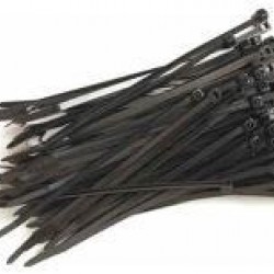 ΔΕΜΑΤΙΚΑ 280 X 4,5mm ΜΑΥΡΟ σετ 100 τεμ