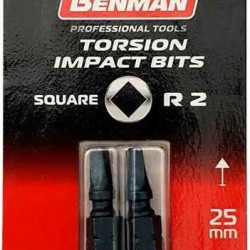 ΜΥΤΕΣ ΤΕΤΡΑΓΩΝΕΣ 25mm Νο 2 BENMAN 74977 - SET 2TEM
