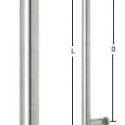 ΛΑΒΗ ΕΙΣΟΔΟΥ Νο 170 0400mm inox BEST