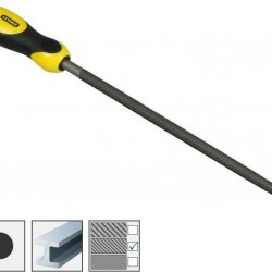 Λίμα στρόγγυλη μεσαίο δόντι 150mm 6 Stanley 0-22-496
