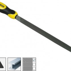 ΣΤΡΟΓΓΥΛΗ ΛΙΜΑ 6 /150 MM STANLEY 0-22-497