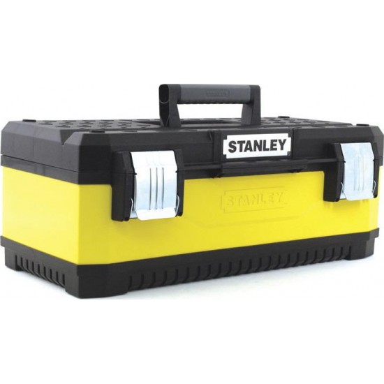 Κίτρινη Μεταλλική-Πλαστική Εργαλειοθήκη STANLEY 1-95-613