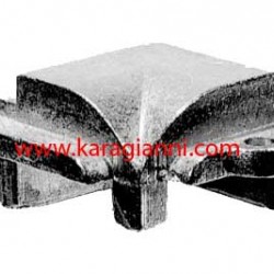 ΓΩΝΙΑ ALUMIL ΚΑΜΠΥΛΩΤΟΥ MD60112A KAI ALUMINCO EA410-088