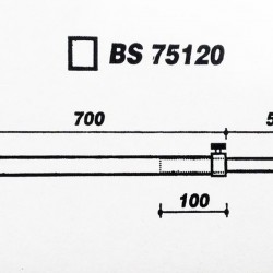 ΜΠΑΡΑ ΑΣΦΑΛΕΙΑΣ ΠΟΡΤΑΣ ΑΝΟΙΓΟΜΕΝΗΣ BLINDY BS75120