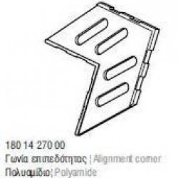 ΓΩΝΙΑ ALUMIL ΕΥΘΥΓΡ.MS30.14ΦΥΛΛΟΥ 180-14-270-00