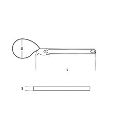 Κλειδί σωλήνων με ιμάντα Φ90 BETA (Β003830001)