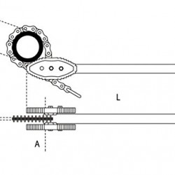 Αλυσίδα για κλειδί 4  BETA (Β003860013)
