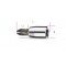 καρυδάκια με μύτη 1/4 για βίδες με σταυρό Phillips® 3 Beta 009000703