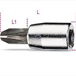 Σετ 7 καρυδάκια με μύτη Philips 1/4  BETA (Β009000707)