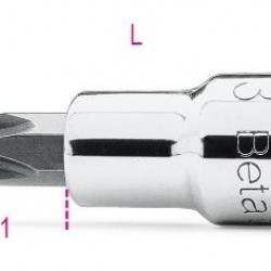 καρυδάκια με μύτη 3/8 για βίδες με σταυρό Phillips® 3 BETA 009100473