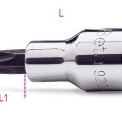 καρυδάκια με μύτη 1/2 για βίδες με σταυρό Phillips® 3 BETA 009200473