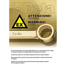 Κλειδί αντισπινθ. 430mm για βαλβδίδες ασφαλείας BETA (Β009660814)