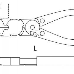 Πλαγιοκόφτης Αρθρωτός Beta 1095N B010950010