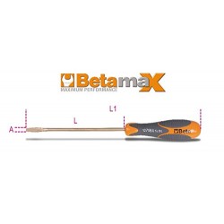 Κατσαβίδι ίσιο αντισπ.4Χ100 BETAMAX BETA (Β012700804)