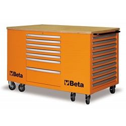 Σταθμός εργασίας κινητός 28 συρτάρια πορτοκαλί BETA (Β031000281)