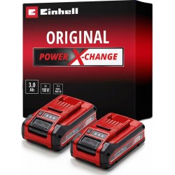 ΣΕΤ ΜΠΑΤΑΡΙΕΣ 18V 2x3.0Ah Li-Ion POWER X-CHANGE EINHELL 4511631