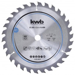 ΔΙΣΚΟΣ ΚΟΠΗΣ ΞΥΛΟΥ 200x16mm 30ΔONTIA KWB 587157