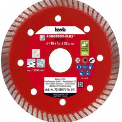 ΔΙΑΜΑΝΤΟΔΙΣΚΟΣ 115mm ΠΟΛΛΑΠΛΩΝ ΧΡΗΣΕΩΝ KWB 721150