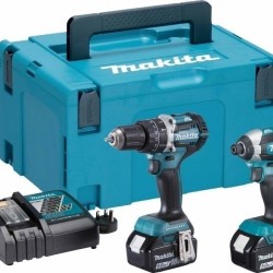 ΔΡΑΠΑΝΟΚΑΤΣΑΒΙΔΟ + ΚΑΤΣΑΒΙΔΙ ΜΑΚΙΤΑ DLX2180TJ DHP484+DTD153+BL1850 2 TEM + ΦΟΡΤΙΣΤΗΣ DRC18RC