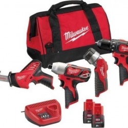 ΣΕΤ ΕΡΓΑΛΕΙΩΝ Milwaukee M12 BPP4A-202B 4933441240
