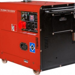 ΓΕΝΝΗΤΡΙΑ ΠΕΤΡΕΛΑΙΟΥ 8,0KVA ΜΕ ΜΙΖΑ KUMATSUGEN GP9500MA 020929