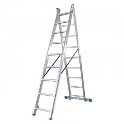 ΣΚΑΛΑ ΔΙΠΛΗ ΑΛΟΥΜΙΝΙΟΥ 2x7 3.36m BORMANN Pro BHL5120 029687