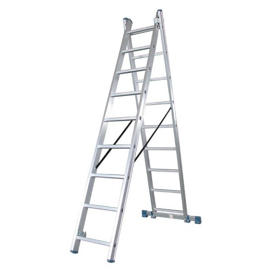 ΣΚΑΛΑ ΔΙΠΛΗ ΑΛΟΥΜΙΝΙΟΥ 2x7 3.36m BORMANN Pro BHL5120 029687