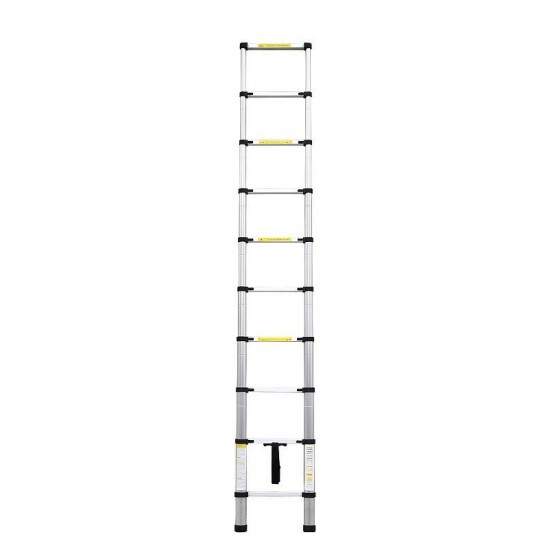 ΣΚΑΛΑ ΑΛΟΥΜΙΝΙΟΥ  BORMANN BHL7020 051381 ΤΗΛΕΣΚΟΠΙΚΗ 12 ΣΚΑΛΙΑ 03,8m