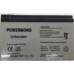 UPS Μπαταρία 12V 9,0AH Φαρδύς Πόλος POWERMOND  Επαναφορτιζόμενη Μολύβδου