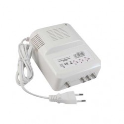 ANGA MASTER 20 Κεντρικός Ενισχυτής 4G LTE με εισόδους BI 30dB/115dB + BIII 30dB/115dB + UHF Ενίσχυση 35dB/115dB ρυθμιζόμενος Συμβατός με επίγεια ψηφιακή