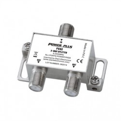 Power Plus PS02 Splitter 2 Εξόδων 5-2400MHz Με διέλευση τάσης