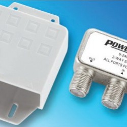 Power Plus S502 Splitter 2 Εξόδων ιστού με αδιάβροχη θήκη
