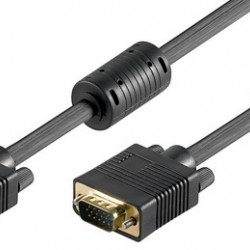 Goobay VGA αρσενικό σε VGA αρσενικό 15m, Full HD SVGA ΕΠΙΧΡΥΣΟ