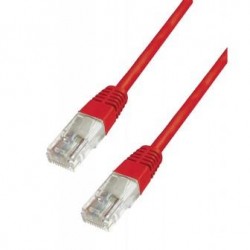 PATCH CABLE CAT6E CCA 1mtr RED