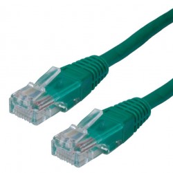 PATCH CABLE CAT6E CCA 1mtr GREEN