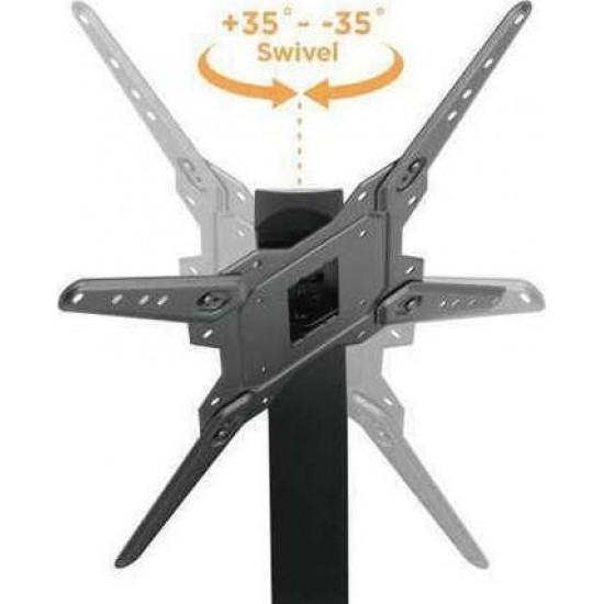 Brateck Επιτραπέζια Βάση Τηλεόρασης LDT03-23MAέως 55″ και 40kg