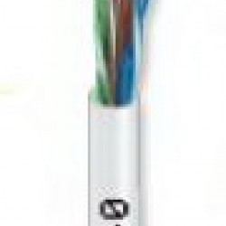 Καλώδιο CAVEL U/UTP Cat5e (300μ) LAN540 σε Λευκό χρώμα (4x2xAWG24) Χαλκός 0,51mm
