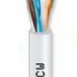 Καλώδιο CAVEL U/UTP Cat6 (200μ) LAN640 σε Λευκό χρώμα (4x2xAWG23) Χαλκός 0,57mm