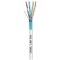 Καλώδιο CAVEL F/UTP CAT5e (300μ) LAN541 σε Λευκό χρώμα (4x2xAWG24) Χαλκός 0,51mm