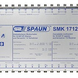 842426 SPAUN SMK17129F Επέκταση για 4 Δορυφόρους + Επίγειο με 12 εξόδους