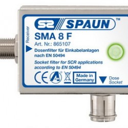 865107 SPAUN SMA8F UNISEqC SOCKET FILTER