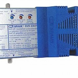 814107 SPAUN SVN230F Ενισχυτής για SAT/επίγεια Ρυθμιζόμενος με ενίσχυση επίγεια: 10dB SAT: 30dB
