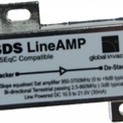 Global Invacom SDS Ενισχυτές Γραμμής 65 μέτρα max για DiSEqC Stacker/De-Stacker Switch