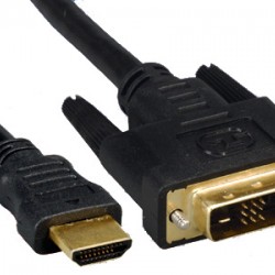 goodbay 1,5μ HDMI 19pin σε DVI-D (18+1)pin, HIGH SPEED ΕΠΙΧΡΥΣΟ