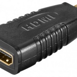 Adapter HDMI (C) Mini αρσενικό σε HDMI (A) θηλυκό